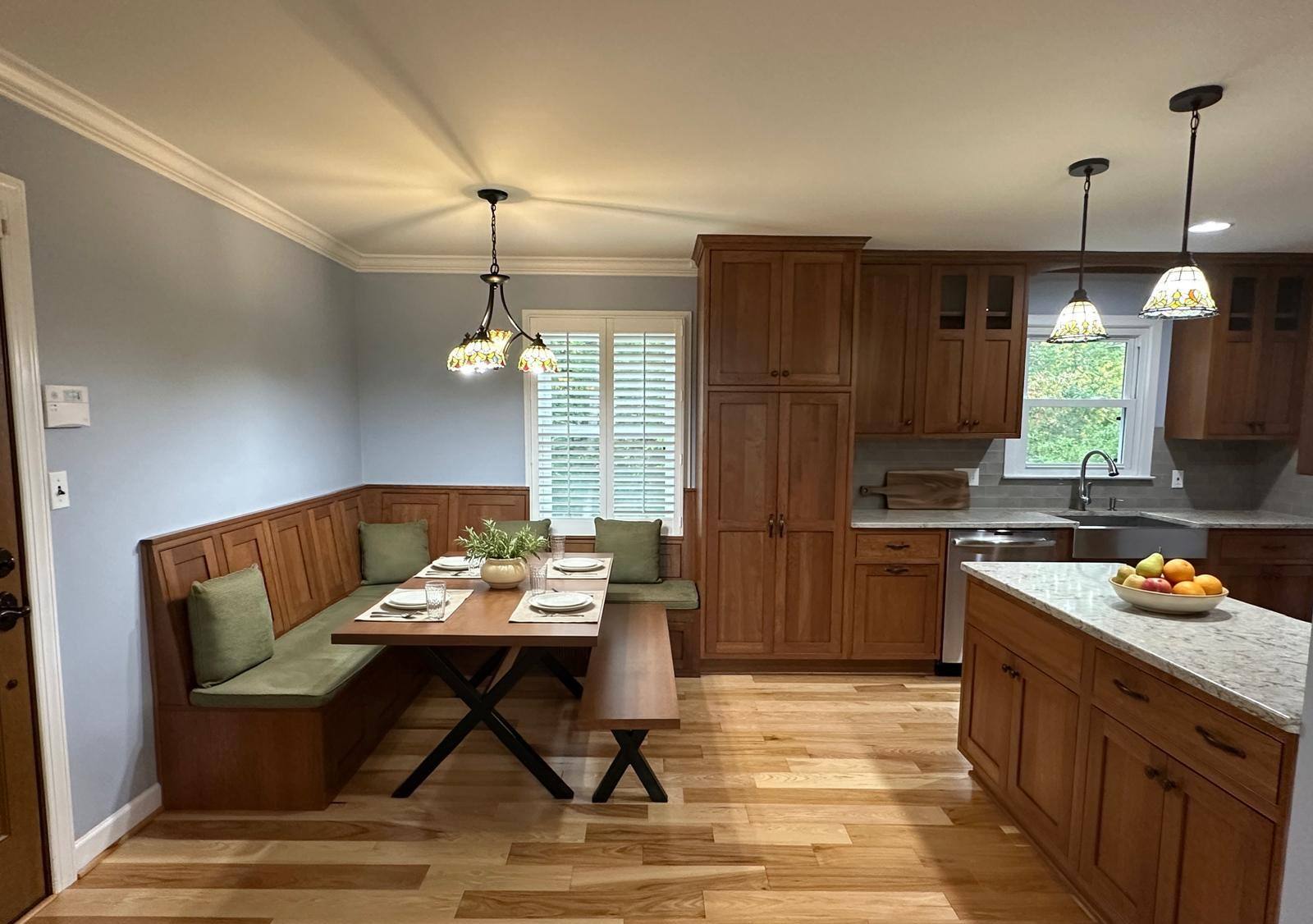 Kitchen in Stafford, VA, virtually staged